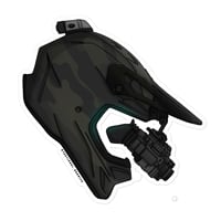 Bike helmet 1 sticker