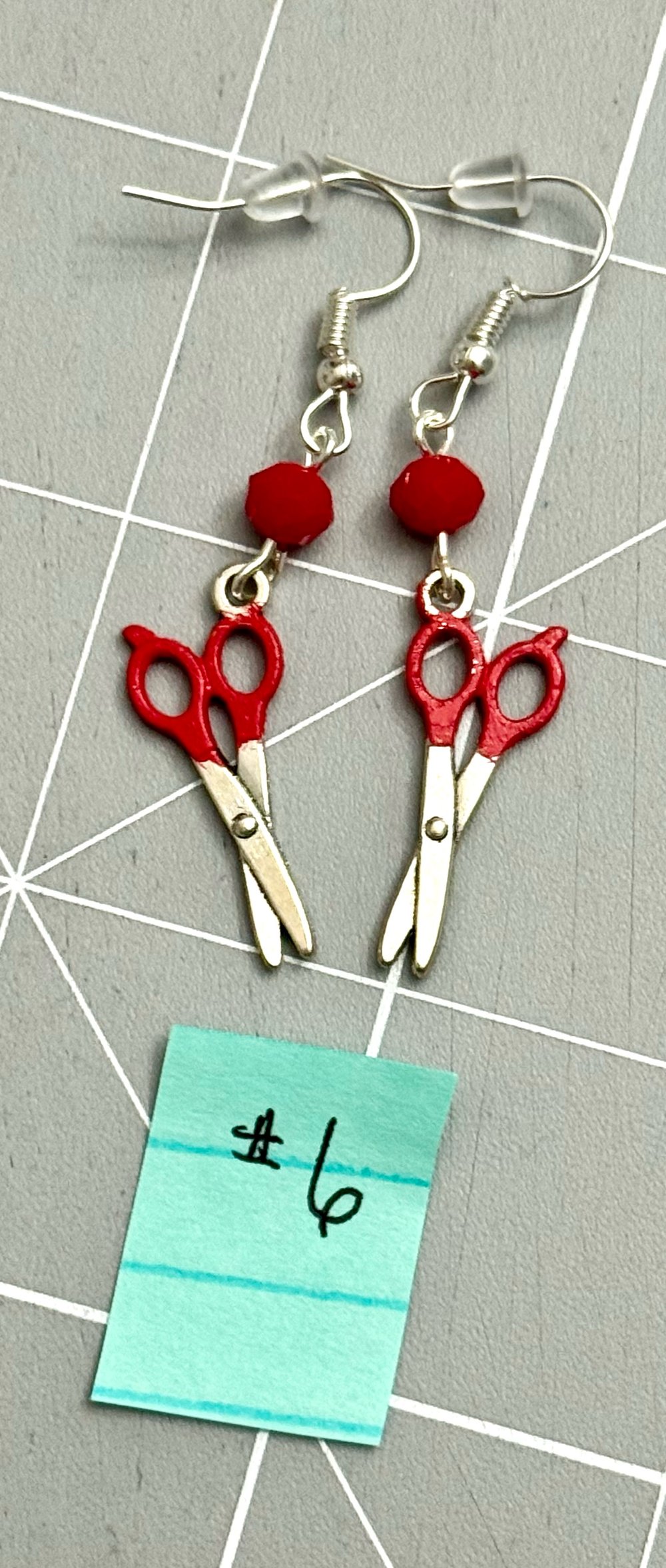 Image of Dainty Scissors Earrings