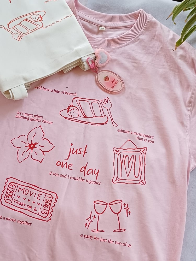 Image of Just One Day Oversized T-Shirt