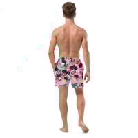 Image 2 of Studio Purr Strawberry Season Kitties Swim Trunks