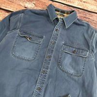 Image 2 of Vintage LL Bean Flannel Lined Button Up Shirt #2