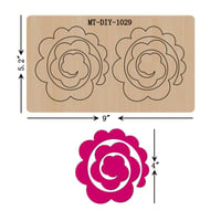 Image 2 of Rolled Soft ROSE 1029