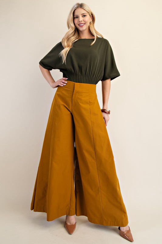 Image of A-line Palazzo Pants 