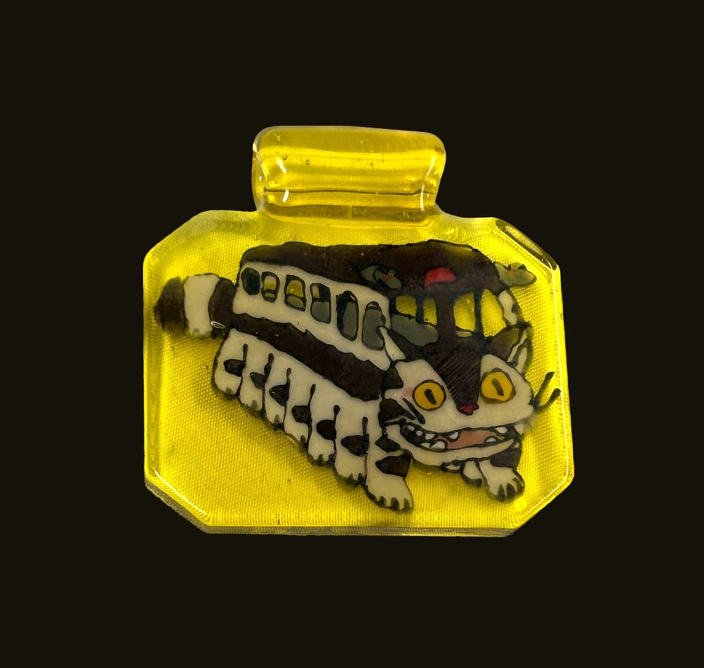 Image of Kushy Totoro Cat Bus Pendant