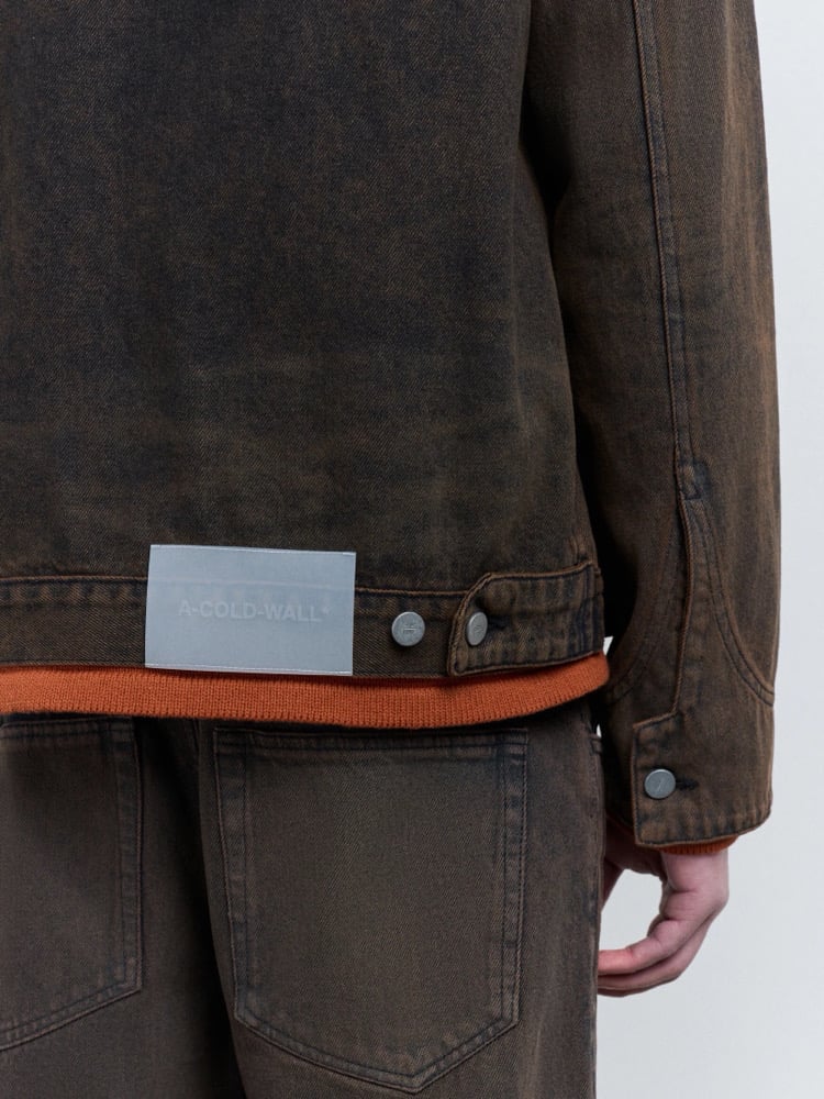 Image of A COLD WALL CROMER TRUCKER DYED ONYX