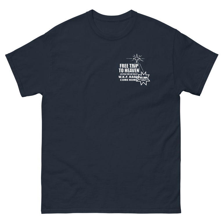 FREE TRIP TO HEAVEN TEE NAVY Image 2