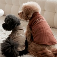 Image 4 of CUSTOM EMBROIDERED LOUIE VEST - OLIVE