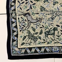 Image 11 of Hermès Cashmere Shawl  "Pavement" by Maurice Tranchant 140cm