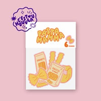 Image 1 of Stickers holographiques Pasta Mamma
