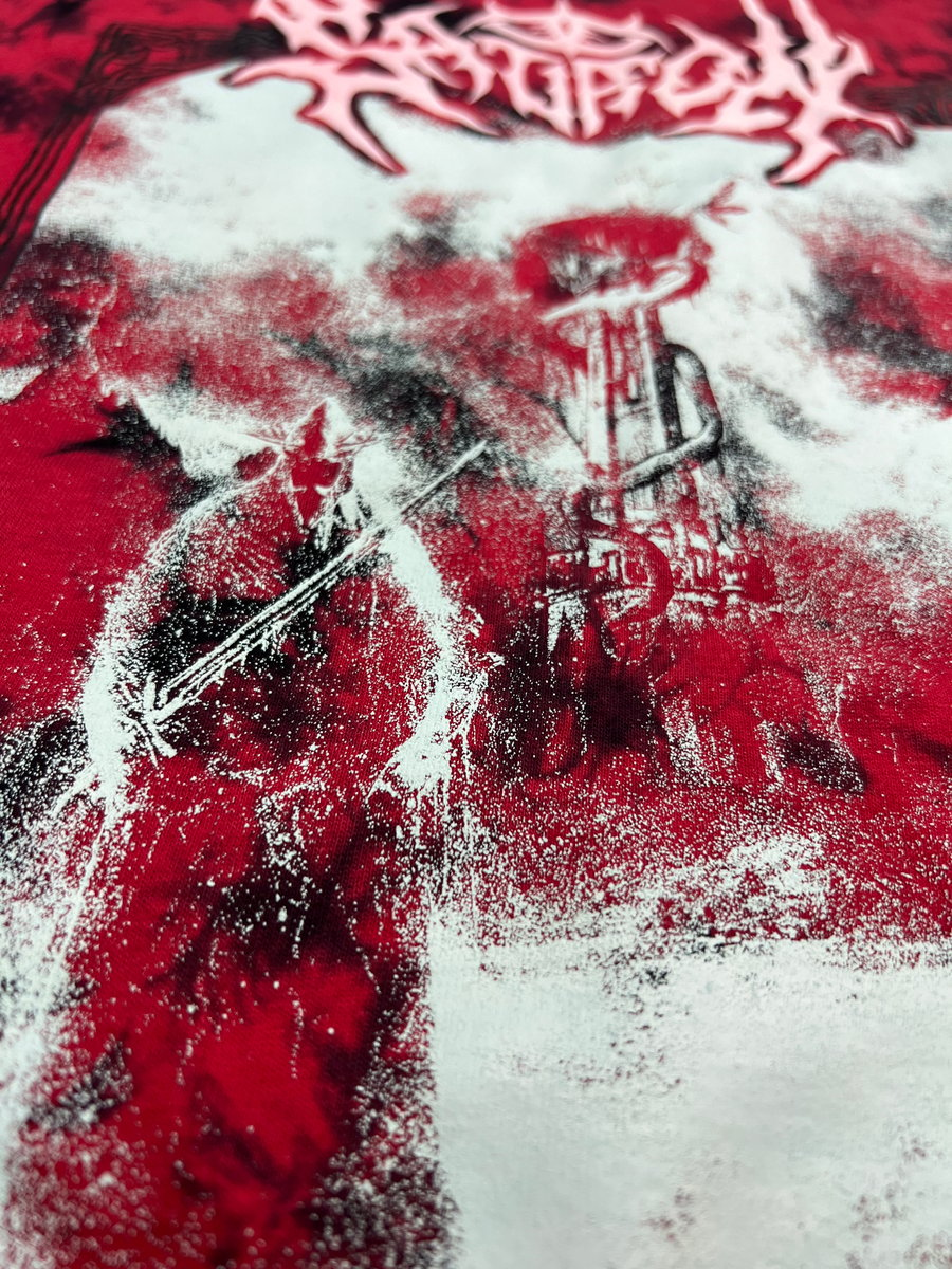 Image of Sauron on Crystal Tie Dye
