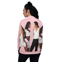 Image 4 of Icons Unisex Bomber Jacket Pink