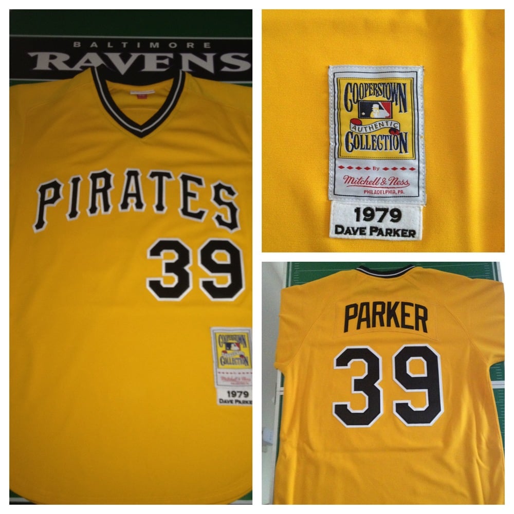 Dave Parker Pittsburgh Pirates Mitchell & Ness Cooperstown Collection  Authentic Jersey - Gold