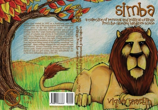 Vique Martin "Simba: A Collection of Personal and Political Writings from the 90s Hardcore Scene"