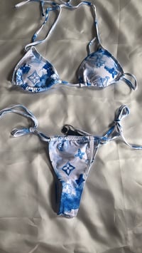 Image 1 of Women’s Dye Inspired Bikini Set