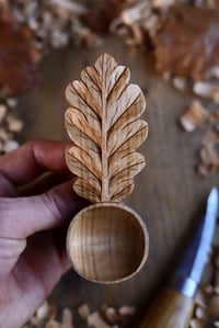 Image 6 of Oak Leaf—Coffee Scoop