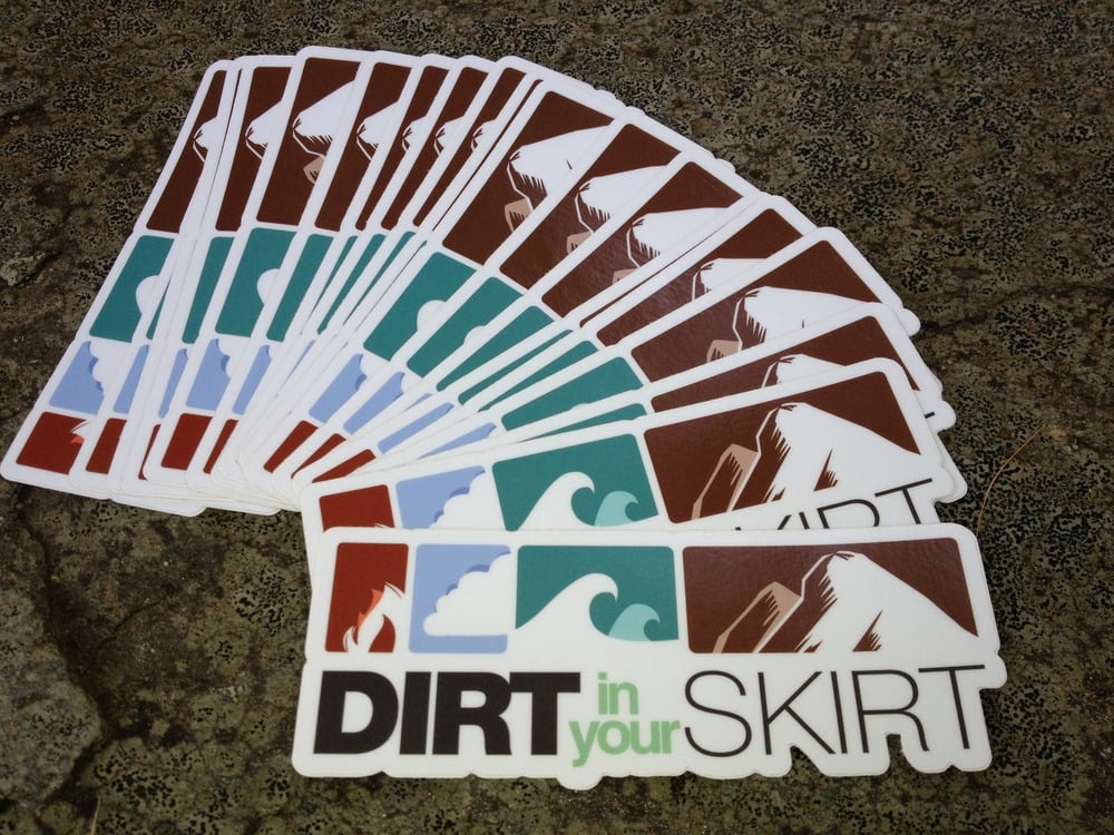 Image of Dirt in Your Skirt Sticker Pack
