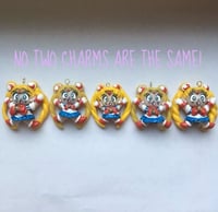 Image 4 of Magical Girl SM Inspired Chibi Polymer Clay Charm