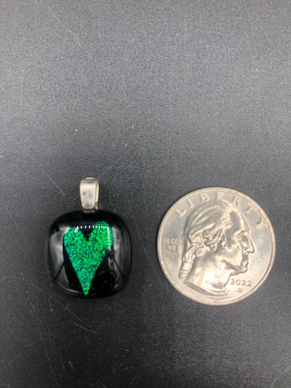 Image of Dichroic image pendant 011