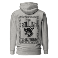 Image 2 of Thunder Dog Hoodie (Grey)