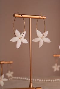 Image 5 of Pendientes maxi-jazmines 