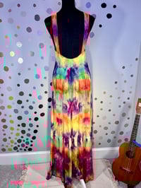 Image 3 of Wide Leg Deep V Jumpsuit