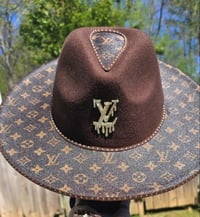 Brown classic Fedora Drip