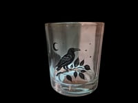 Raven glass tumbler 