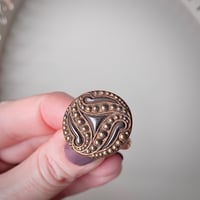 Image 2 of "The Dreamer" Statement Button Ring