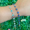 Evil Eye Double Bracelet Set