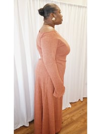 Image 4 of 'The Shimmery Rose' Maxi Dress 