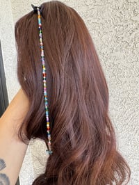 Image 5 of DragonFly Frequency Beaded Hair Clip