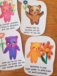 Image 2 of Little reminders - cute bear stickers 