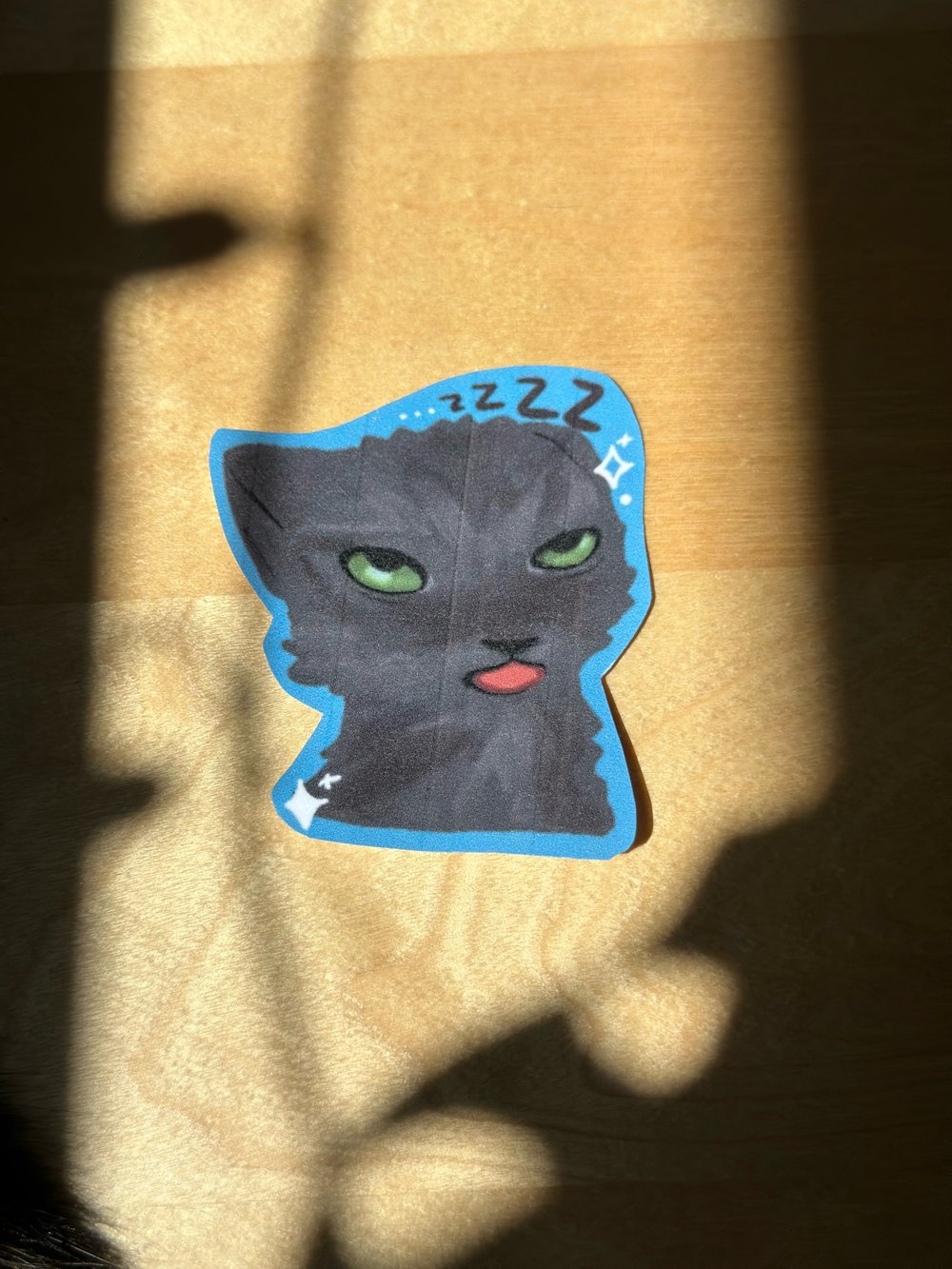 Image of Cat Meme Waterproof Stickers