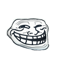 TROLLFACE PILLOW