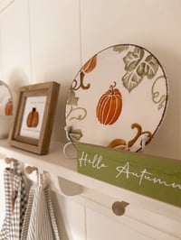 Image 2 of SALE! Painted Autumn Bowls & Plates