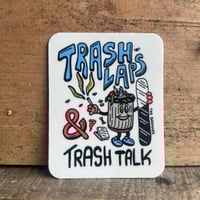 Image 1 of Trash Laps sticker 