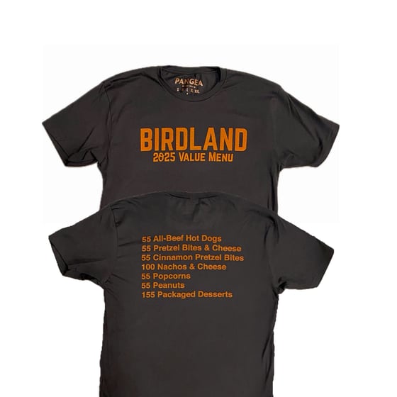 Image of Birdland Value Menu Shirt (free shipping)
