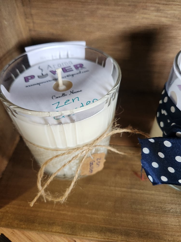 Image of Zen Garden in Reusable Whiskey Rocks Glass