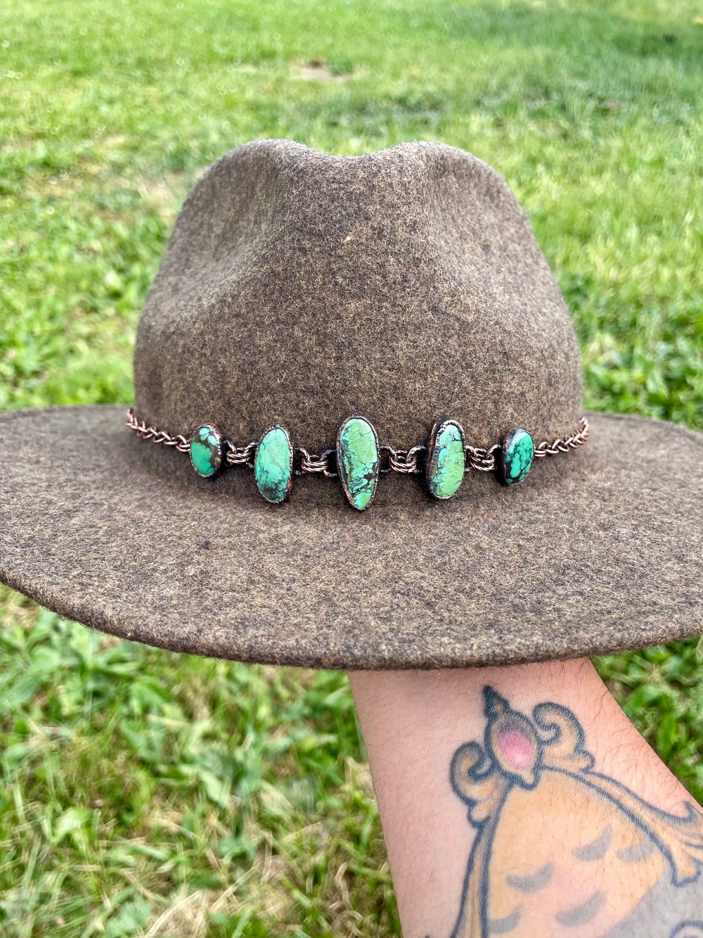 Turquoise Hat Band 