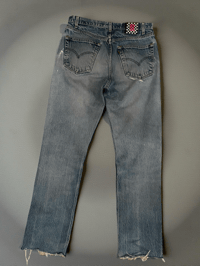 Image 2 of FLAME REWORKED DENIM