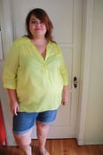 Image of Bright Yellow Tunic Size 26/28