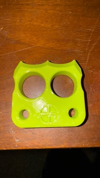 Image 1 of Lime Green Florida Man Double Finger Knuckle