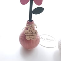 Image 4 of Flor Eterna en Madera Personalizada | Detalle Agradecimiento
