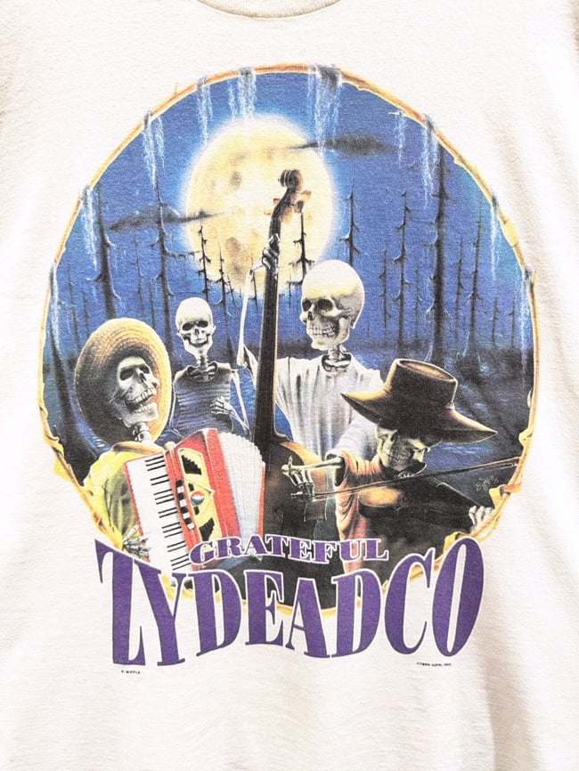 Grateful Dead 1995 ‘Zydeadco’ T-Shirt - Size XL