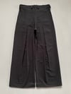 back pleat pants