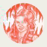 Goblin girl drawing 