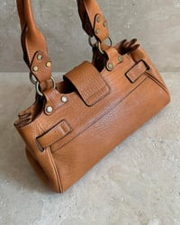 Image 4 of WARM TAN LEATHER BAG