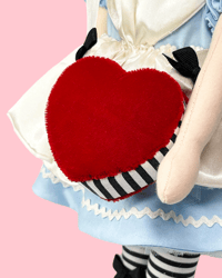 Image 4 of CLASSIC ALICE INSPIRED MEDIUM ART DOLL 