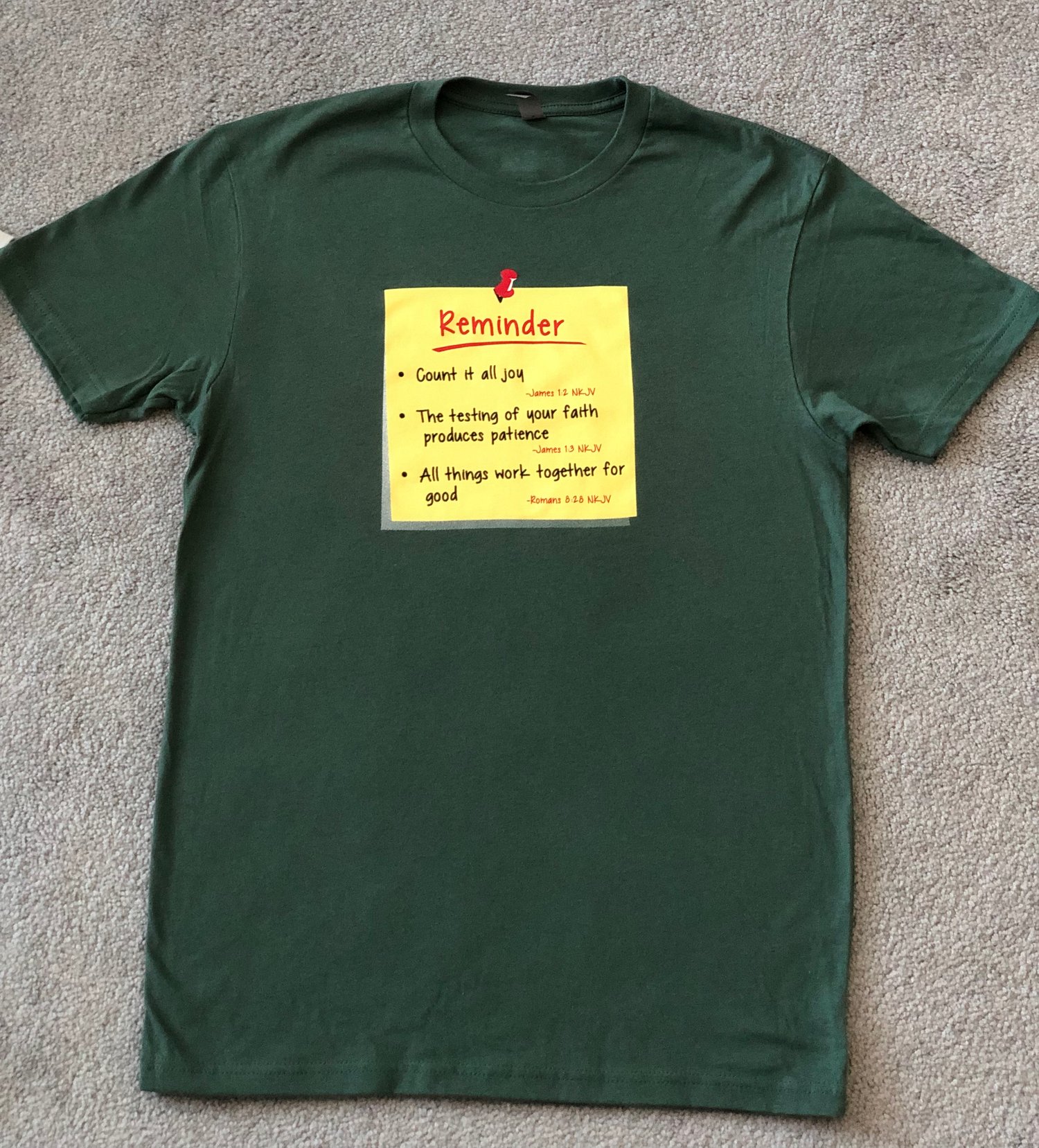Image of Count it all joy t-shirt