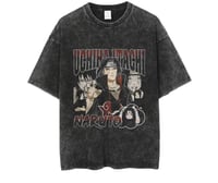 Naruto washed oversized t-shirt Sasuke and Itachi vintage